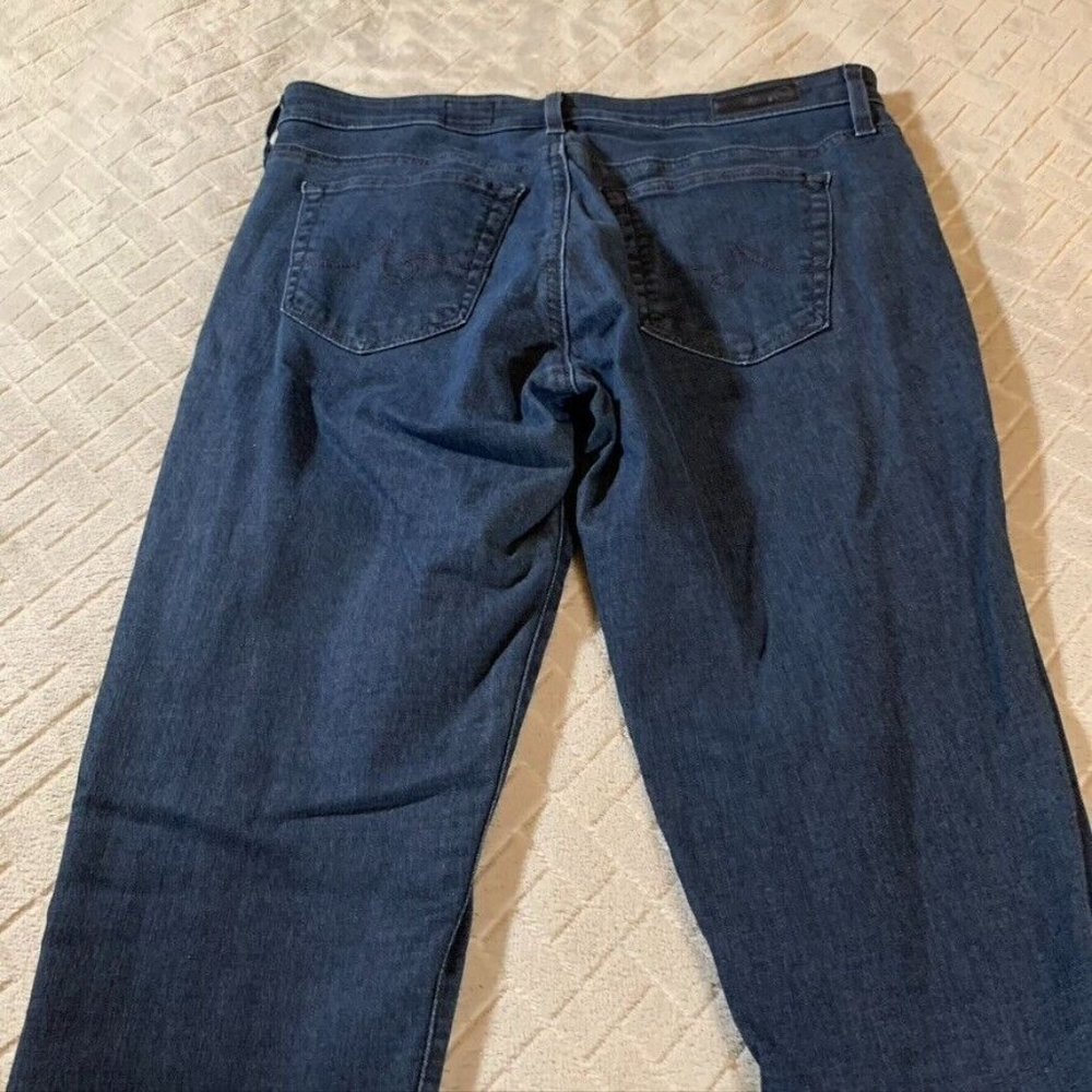 Adriano Goldschmied Womens 29 Denim Jeans Blue Skinny Legging Dark Wash Stretch - Picture 10 of 12